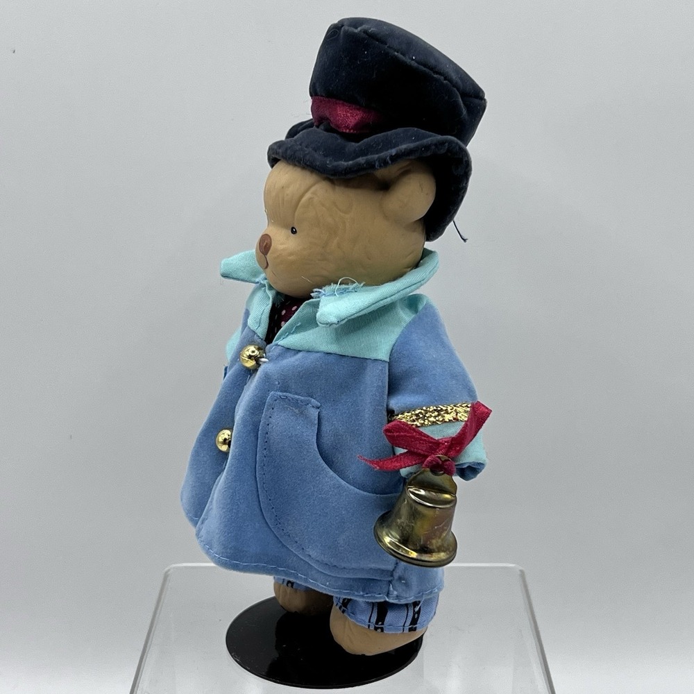 RARE The O'Bear Family Porcelain 4" Teddy Bear Jointed At Arms & Legs 1997 Anco - Picture 3 of 5
